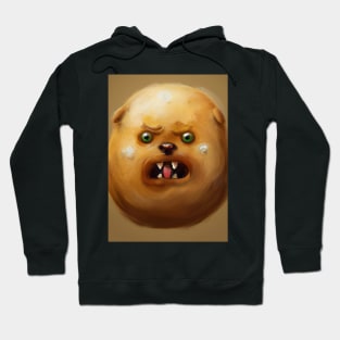 Potato Dog Face Hoodie